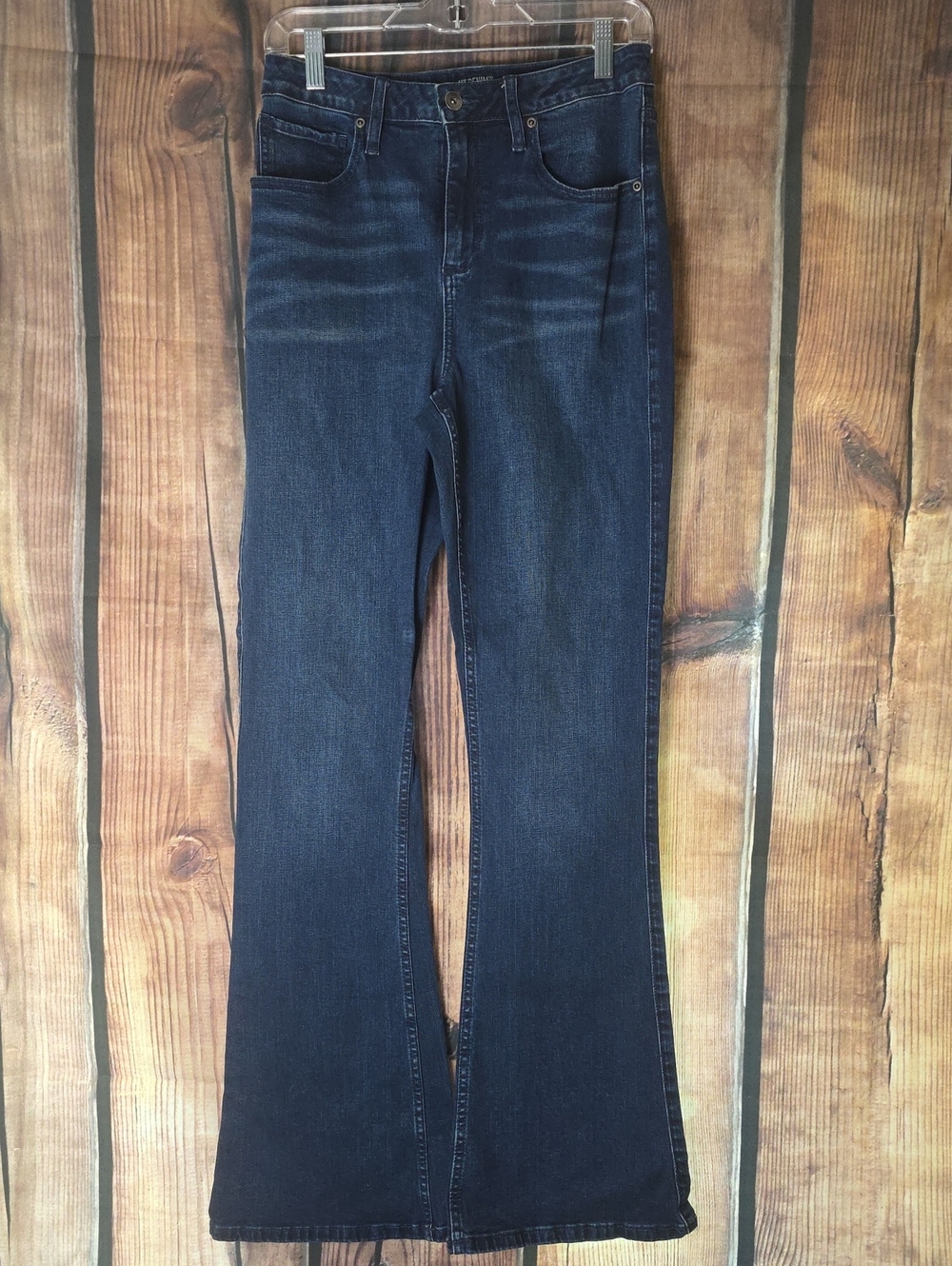 Hot Topic Dark Blue Juniors 11 Bootcut Jeans